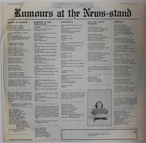 Keith McKie - Rumours At The News-stand - 1981