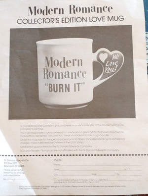 Modern Romance - Burn It! - 1985