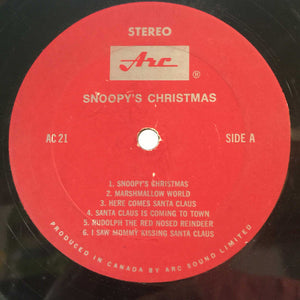 Quiet Jungle, The - The Story Of Snoopy’s Christmas And Other Favourite Children’s Songs - 1968