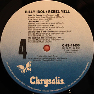 Billy Idol - Rebel Yell - 1983