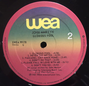 John Martyn - Glorious Fool - 1981