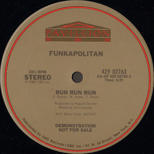 Funkapolitan - Run Run Run - 1982