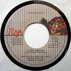 John Cougar Mellencamp - Hurts So Good - 1982