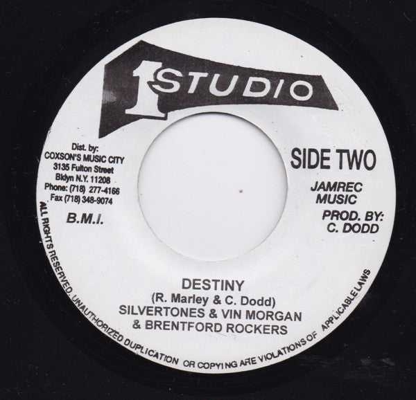 Silvertones, The & Vin Morgan & Brentford Rockers - Destiny -