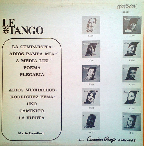 Mario Cavallero - Le Tango -