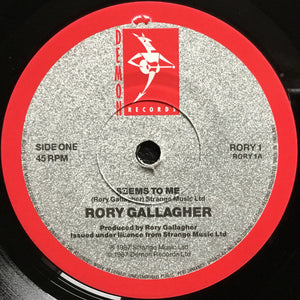 Rory Gallagher - Seems To Me - 1987