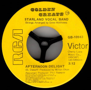 Starland Vocal Band - Afternoon Delight / California Day