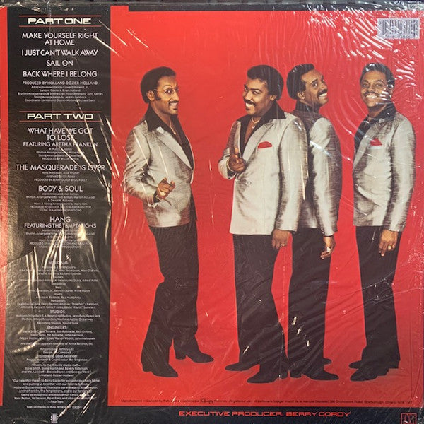 Four Tops - Back Where I Belong - 1983