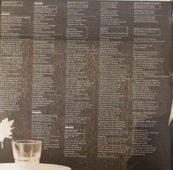 Al Di Meola - Splendido Hotel - 1980