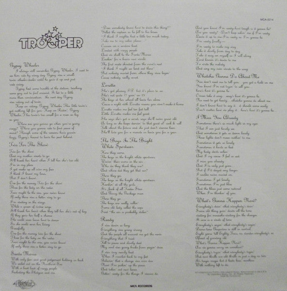 Trooper (4) - Two For The Show