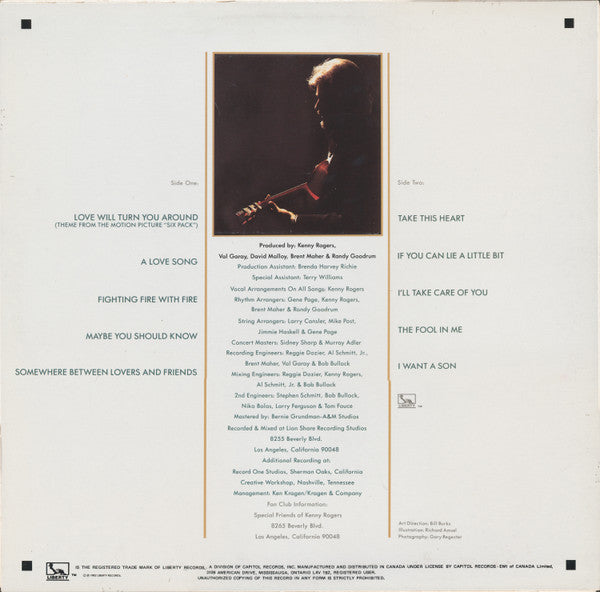 Kenny Rogers - Love Will Turn You Around - 1982