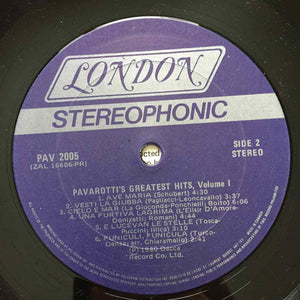 Luciano Pavarotti - Pavarotti's Greatest Hits (Volume One) - 1980