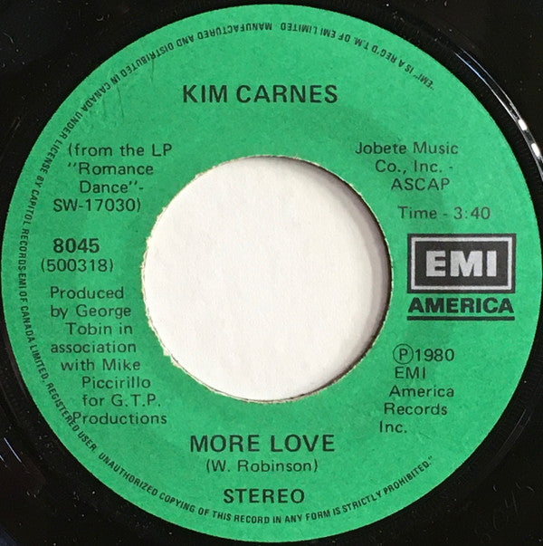 Kim Carnes - More Love