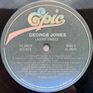 George Jones - Ladies' Choice Vinyl Record
