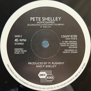 Pete Shelley - Homosapien - 1981