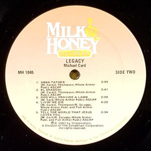 Michael Card - Legacy - 1983