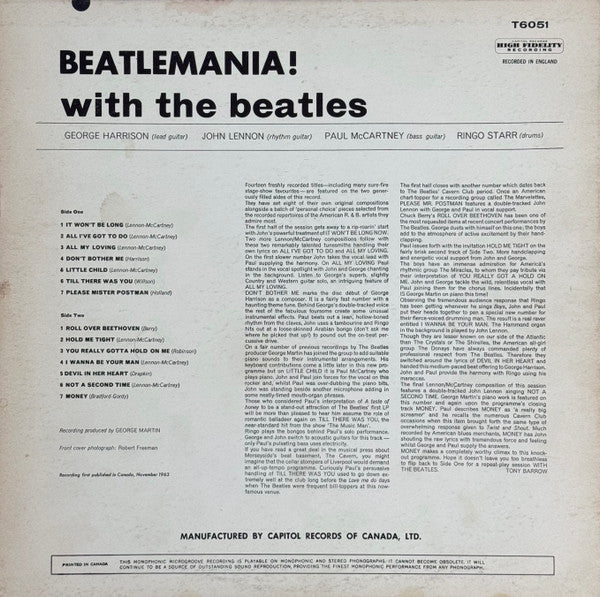 Beatles, The - Beatlemania! With The Beatles - 1963