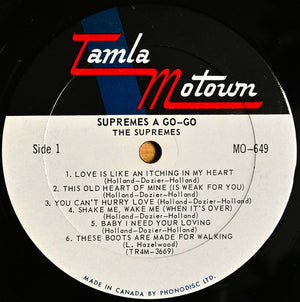 Supremes, The - A' Go-Go - 1966