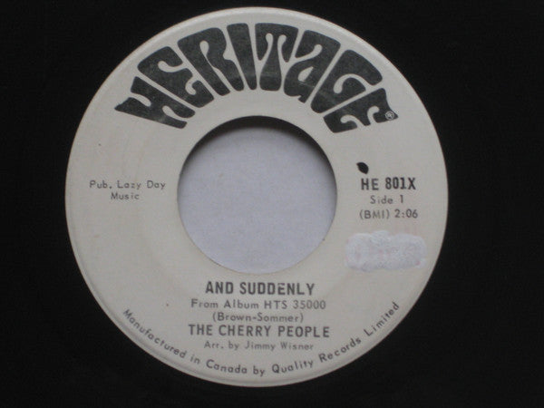Cherry People - And Suddenly