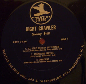 Sonny Stitt With Don Patterson - Night Crawler - 1966