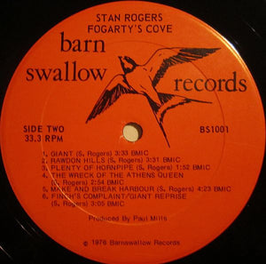 Stan Rogers - Fogarty's Cove - 1976