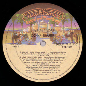 Donna Summer - Live And More - 1978