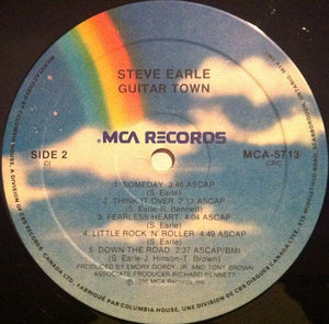 Steve Earle - Guitar Town - 1986