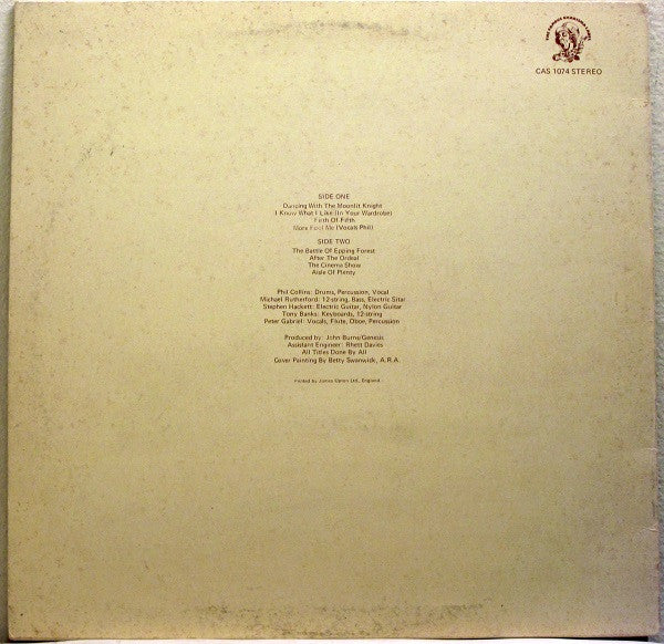 Genesis - Selling England By The Pound - 1975