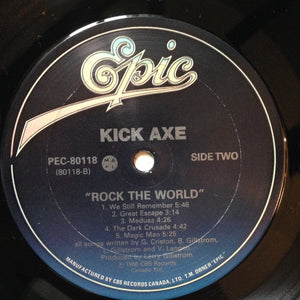 Kick Axe - Rock The World - 1986