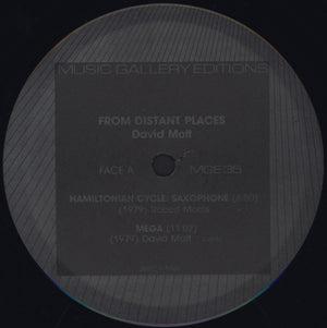 David Mott - From Distant Places - 1981