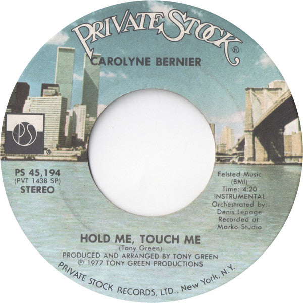 Caroline Bernier - Hold Me, Touch Me - 1977