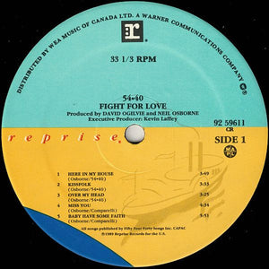 54-40 - Fight For Love - 1989