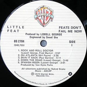 Little Feat - Feats Don't Fail Me Now - 1979
