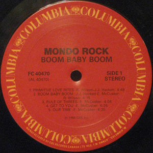 Mondo Rock - Boom Baby Boom - 1987