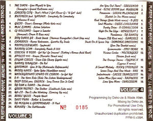 Various - Plastic Puppet Motive Anthems - Volumes Three & Four