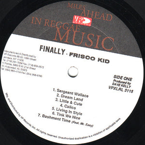 Frisco Kid - Finally - 1998