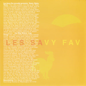 Les Savy Fav - Yawn, Yawn, Yawn / One Way Widow