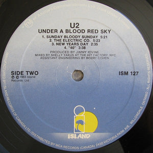 U2 - Under A Blood Red Sky -