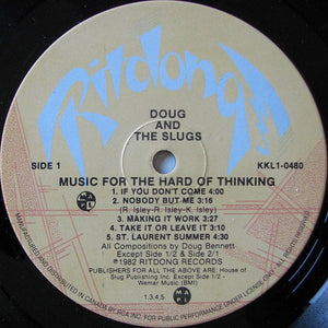 Doug And The Slugs - Music For The Hard Of Thinking