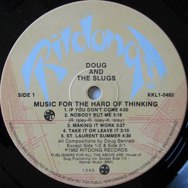 Doug And The Slugs - Music For The Hard Of Thinking