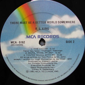 B.B. King - There Must Be A Better World Somewhere