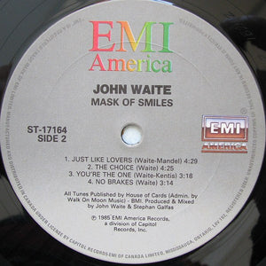 John Waite - Mask Of Smiles - 1985