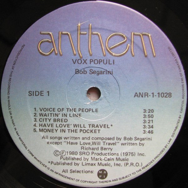 Bob Segarini - Vox Populi