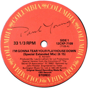 Paul Young - I'm Gonna Tear Your Playhouse Down - 1985