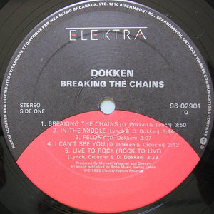 Dokken - Breaking The Chains - 1983