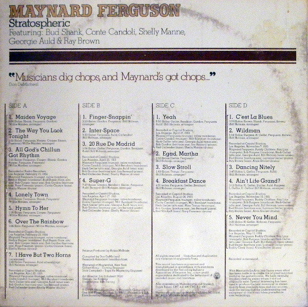 Maynard Ferguson - Stratospheric