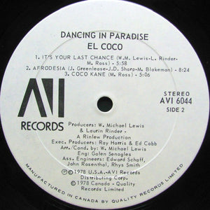 El Coco - Dancing In Paradise