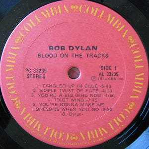 Bob Dylan - Blood On The Tracks - 1977