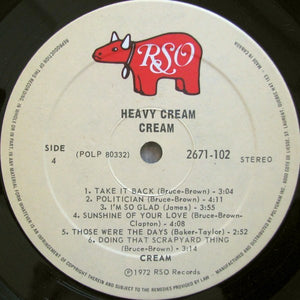 Cream - Heavy Cream - 1983