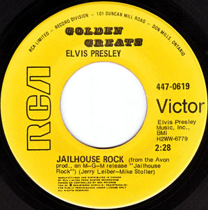 Elvis Presley - Treat Me Nice / Jailhouse Rock - 1977